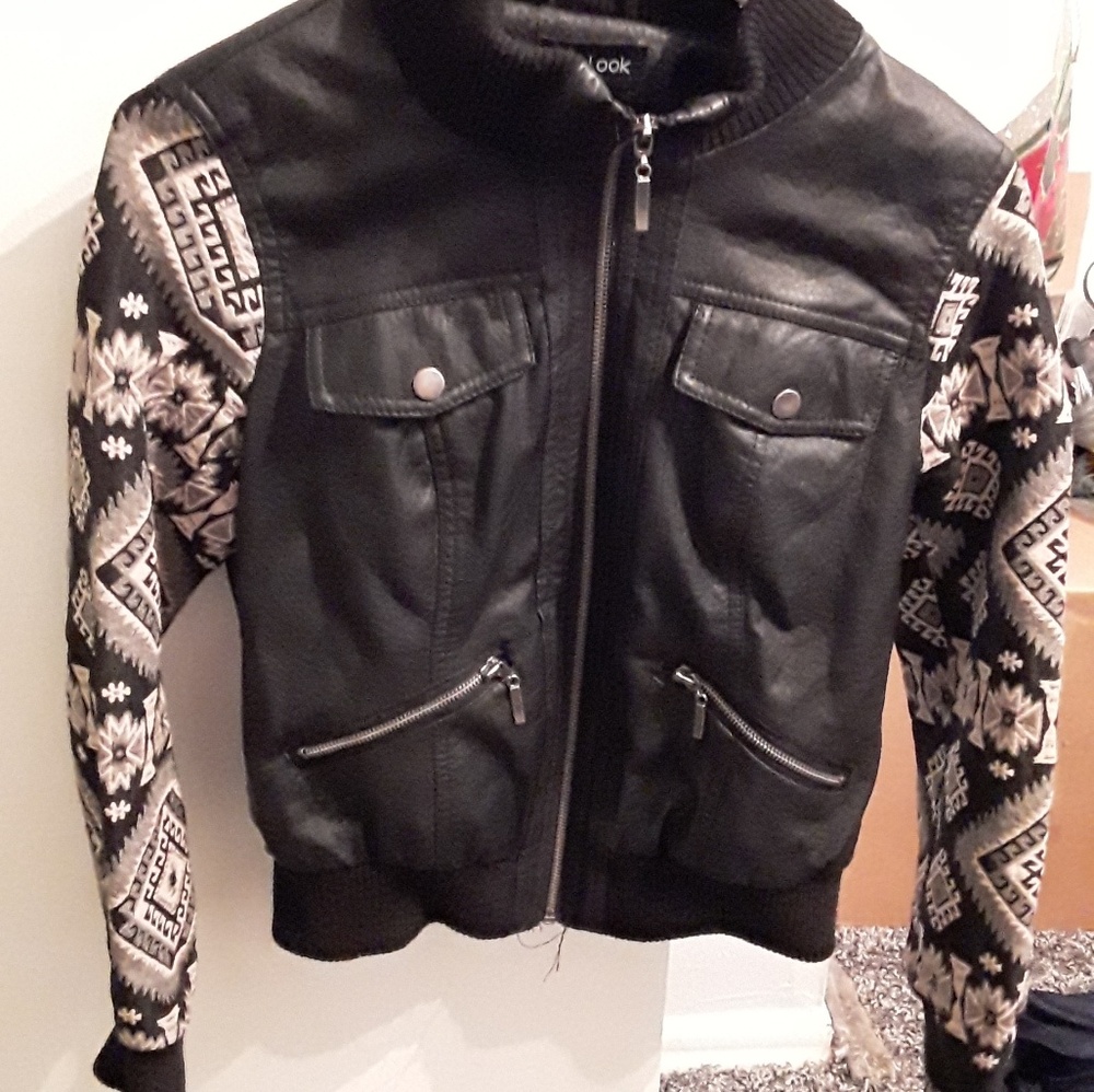 Leather jacket